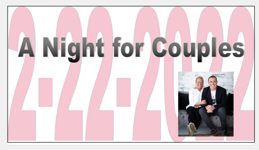 Invitation to A Night for Couples