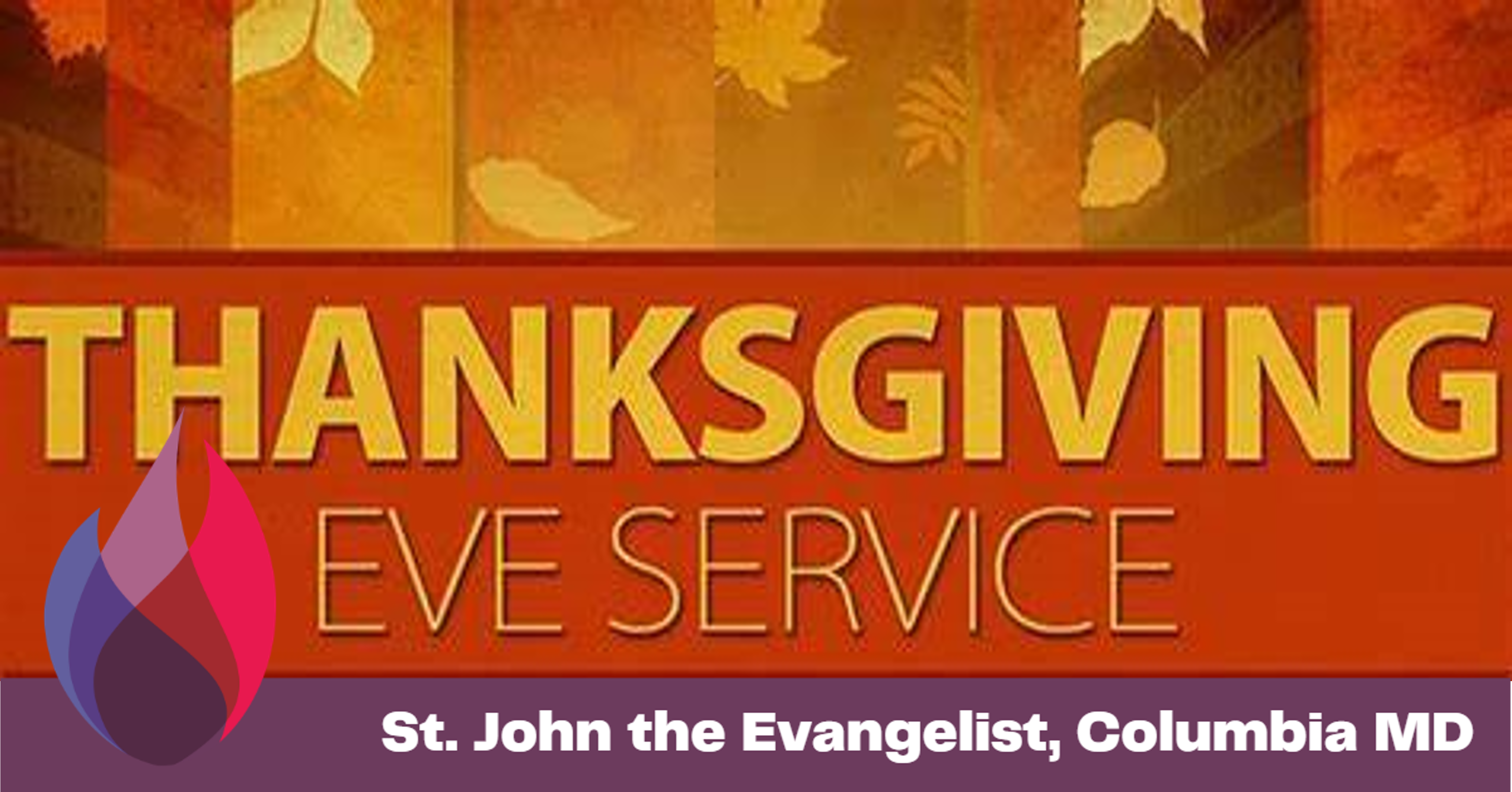 Ecumenical Thanksgiving Eve Prayer Service