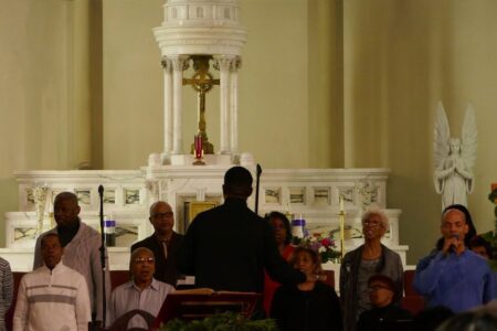 Choir at St. Bernardine's