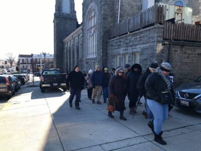 Walk at St. Bernardine's