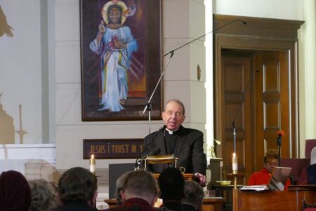Archbishop Lori at St. Bernardine's