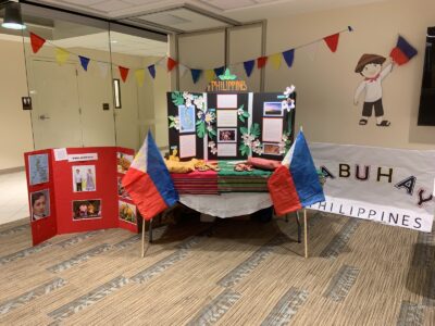 Philippines display at Diversity event