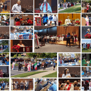 Montage of photos from 2021 Renewal