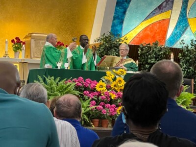 Fr. Ferdinand's first Mass at St. Margaret's